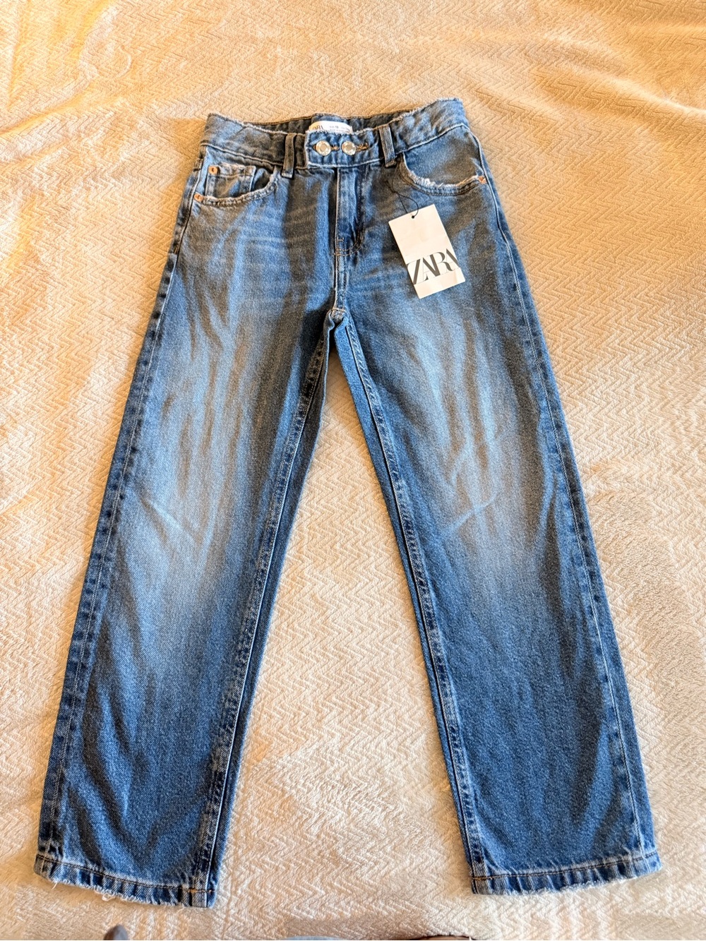 Zara Girls Wide Leg Jeans – Size 10 – NWT